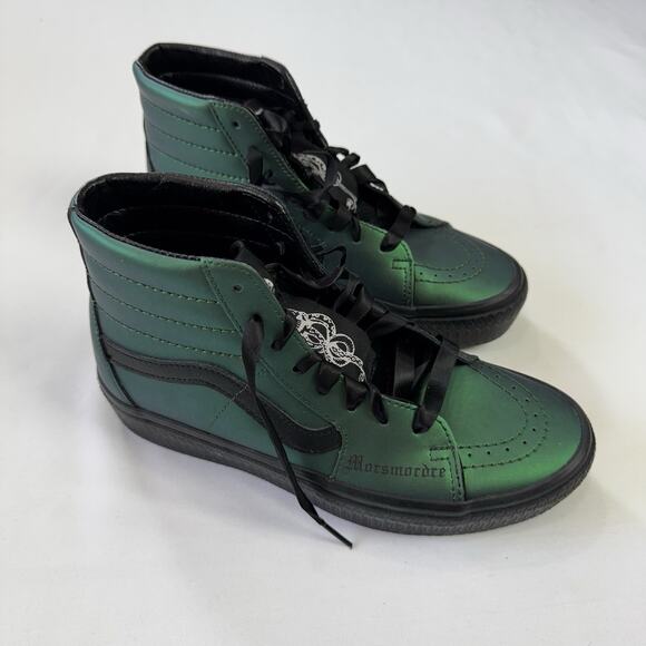 Vans Other - VANS X Harry Potter Morsmordre Sk8-Hi Mens Sz 7/Wmn's 8.5 Platform Skate Shoes